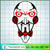 Saw Horror Face SVG, Horror Characters SVG, Halloween SVG 3 8 copy 7