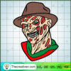 Horror Face Freddy Krueger SVG, Horror Characters SVG, Halloween SVG 2 7 copy 6