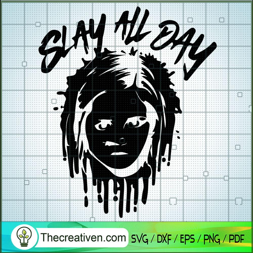 Slay All Day SVG, Chucky Horror SVG, Horror Characters SVG 1 Slay All Day SVG, Chucky Horror SVG, Horror Characters SVG