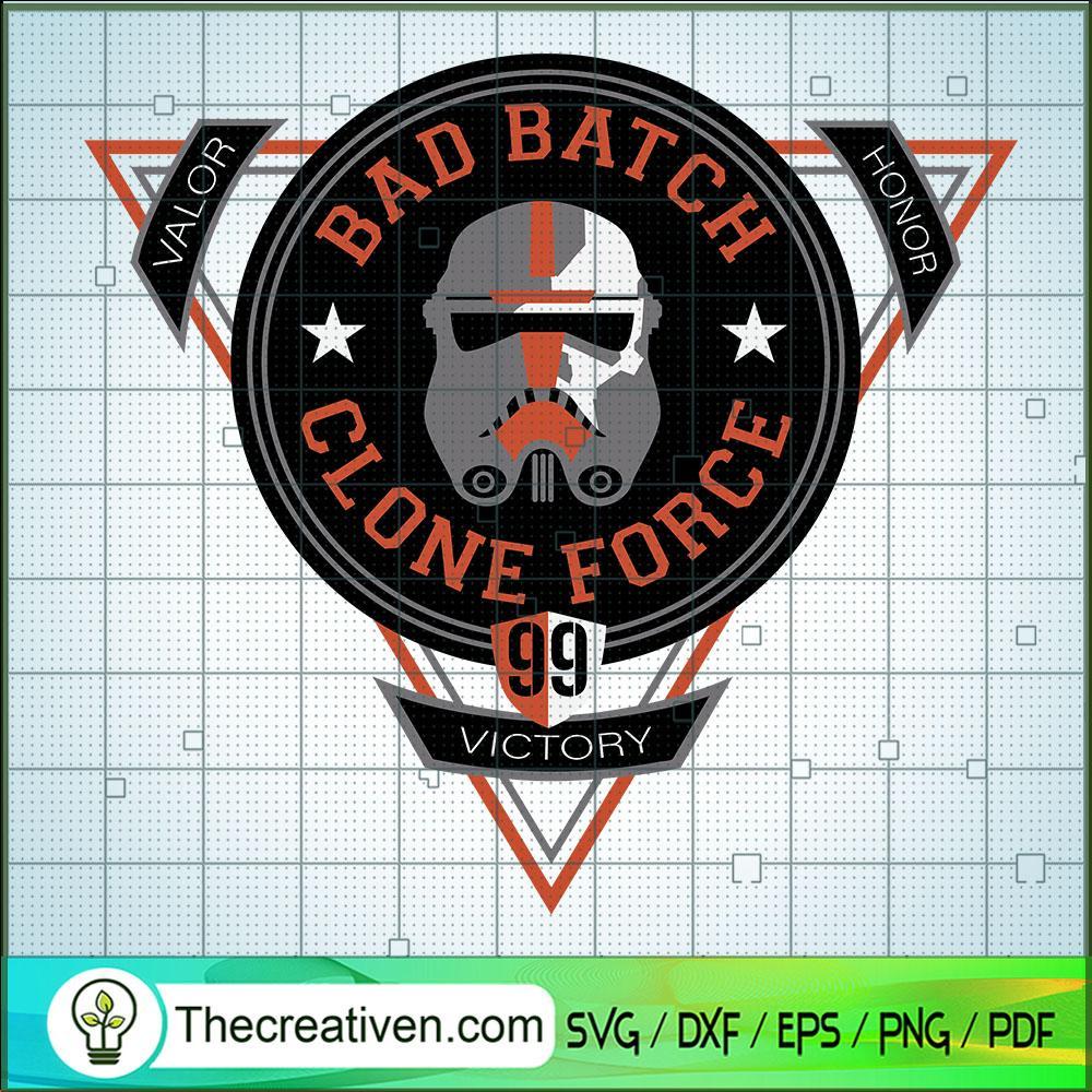 Star Wars The Bad Batch Clon SVG Cut File for Cricut 1 Star Wars The Bad Batch Clon SVG Cut File for Cricut