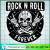 Skull Hands Rock N Roll SVG, Rock and Roll SVG, Skeleton Rock Hand SVG 2 166 copy 1
