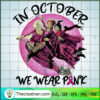 Hocus Pocus In October We Wear Pink SVG Cut File for C Design 52579