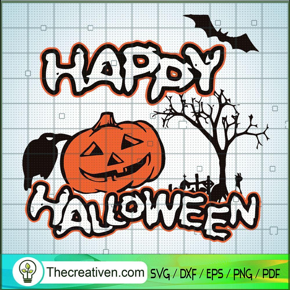 Happy Halloween SVG, Scary Pumpkin SVG, Halloween SVG 1 Happy Halloween SVG, Scary Pumpkin SVG, Halloween SVG