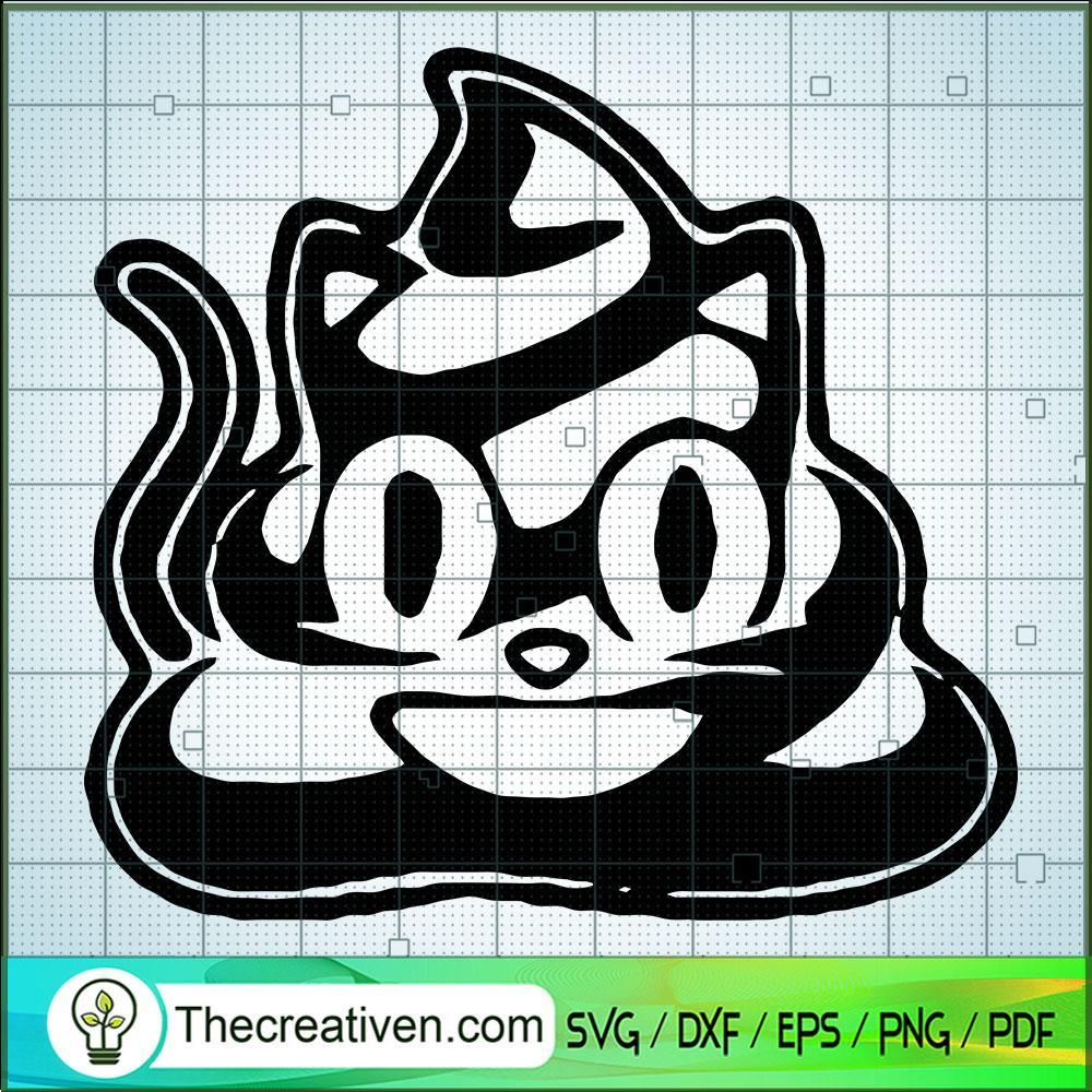 Halloween Poop Black Cat SVG, Halloween SVG, Funny Poop SVG 1 Halloween Poop Black Cat SVG, Halloween SVG, Funny Poop SVG