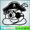Halloween Poop Pirates SVG, Halloween SVG, Funny Poop SVG 2 83 copy 3