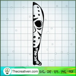 Jason Voorhees Knife SVG, Horror Characters SVG, Halloween SVG