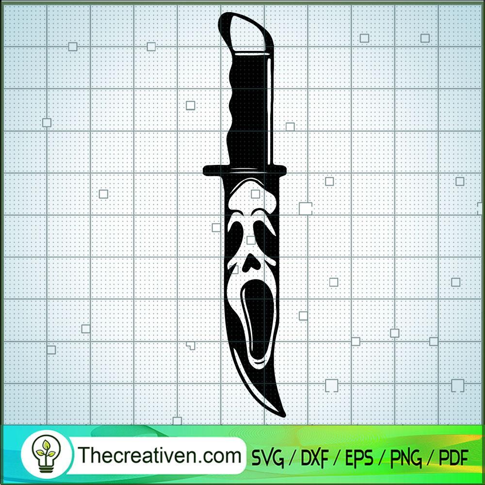Scream Ghost Knife SVG, Horror Characters SVG, Halloween SVG 1 Scream Ghost Knife SVG, Horror Characters SVG, Halloween SVG