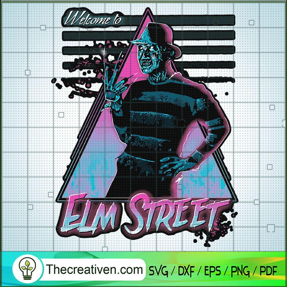 Freddy Krueger Welcome to El SVG Cut File for Cricut 1 Freddy Krueger Welcome to El SVG Cut File for Cricut