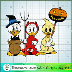 Friend Duck Halloween SVG Cut File for Cricut & Silhouette