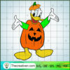 Donald Duck Inside Halloween SVG Cut File for Cricut