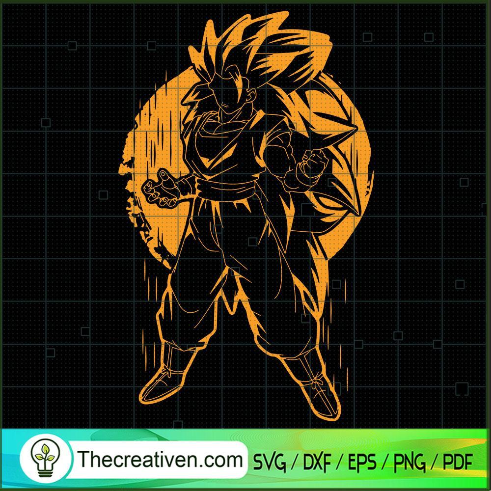 Son Goku Super Saiyan 3 SVG, Son Goku SVG, Dragon Ball Z SVG 1 Son Goku Super Saiyan 3 SVG, Son Goku SVG, Dragon Ball Z SVG