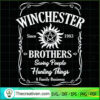 Winchester Brothers SVG Cut File for Cricut & Silhouette