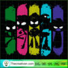 Teen Titans Shadow SVG, DC Comics SVG, Cartoon SVG