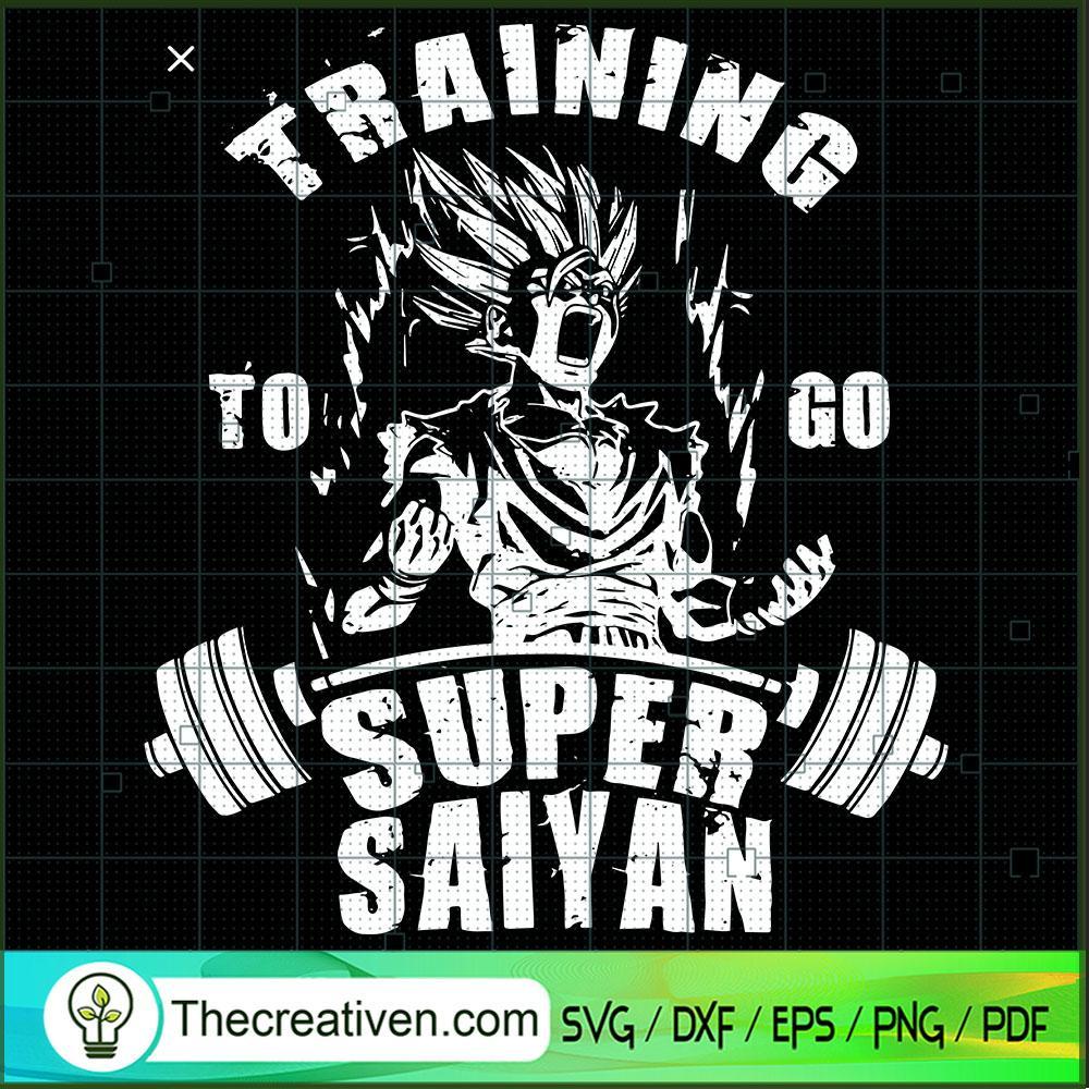 Training To Go Super Saiyan SVG, Dragon Ball SVG, Goku SVG 1 Training To Go Super Saiyan SVG, Dragon Ball SVG, Goku SVG
