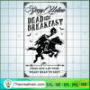 Dead And Breakfast SVG Cut File for Cricut & Silhouette