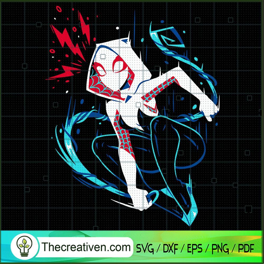 Gwen Stacy Spider-woman SVG, Sider Woman SVG, Marvel SVG 1 Gwen Stacy Spider-woman SVG, Sider Woman SVG, Marvel SVG