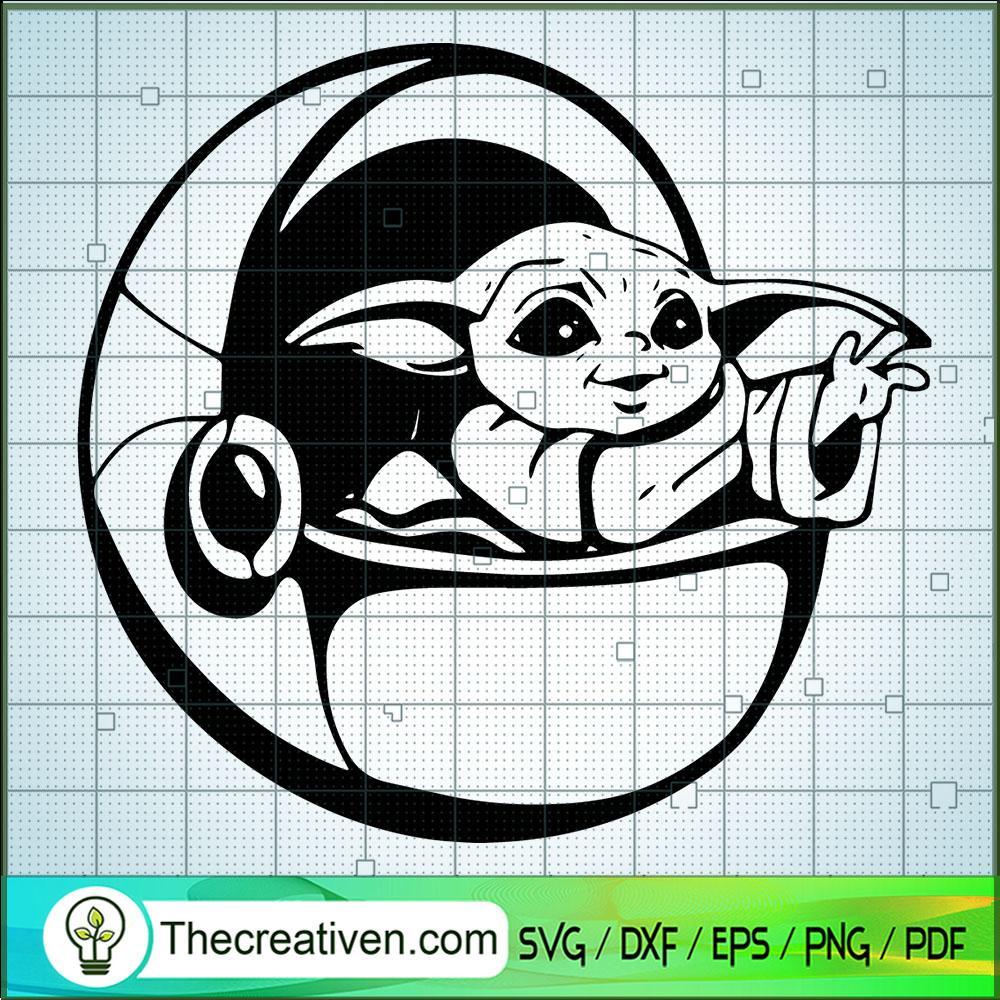 Baby Yoda Flying SVG, Baby Yoda SVG, Star Wars SVG 1 Baby Yoda Flying SVG, Baby Yoda SVG, Star Wars SVG