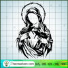 Blessed Mother Maria SVG, Maria Have Gun SVG, Christianity SVG 3 38