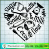 Kitchenware Heart SVG, Chef SVG, Cooking SVG 3 20