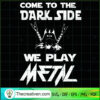 Come To The Dark Side We Pla SVG Cut File for Cricut
