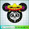 Mickey Sally Face SVG, Disney Mickey SVG, Horror Mickey SVG