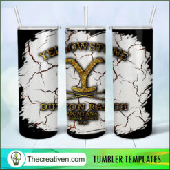 The Creativen 37 Yellowstone Duton Ranch 1889 F Tumbler Wrap Download