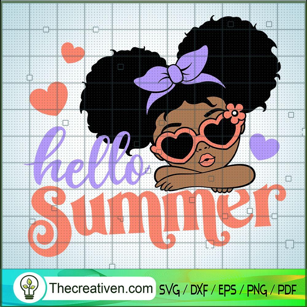 Hello Summer SVG, Baby Black SVG, Black People SVG 1 Hello Summer SVG, Baby Black SVG, Black People SVG