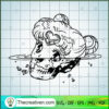 Sailor Moon Half Skull SVG Cut File for Cricut & Silho Design 51316 2 98 copy 1