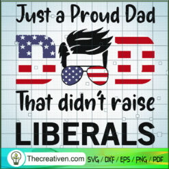 Just a Proud Dad SVG Cut File for Cricut & Silhouette