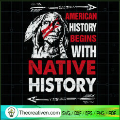 American History Begins With SVG Cut File for Cricut