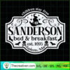 Children Stay Free Sanderson SVG Cut File for Cricut