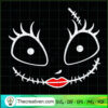 Scary Face Tear SVG, Face Halloween SVG, Halloween SVG 3 113 copy