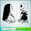 His Sally Her Jack SVG Cut File for Cricut & Silhouette