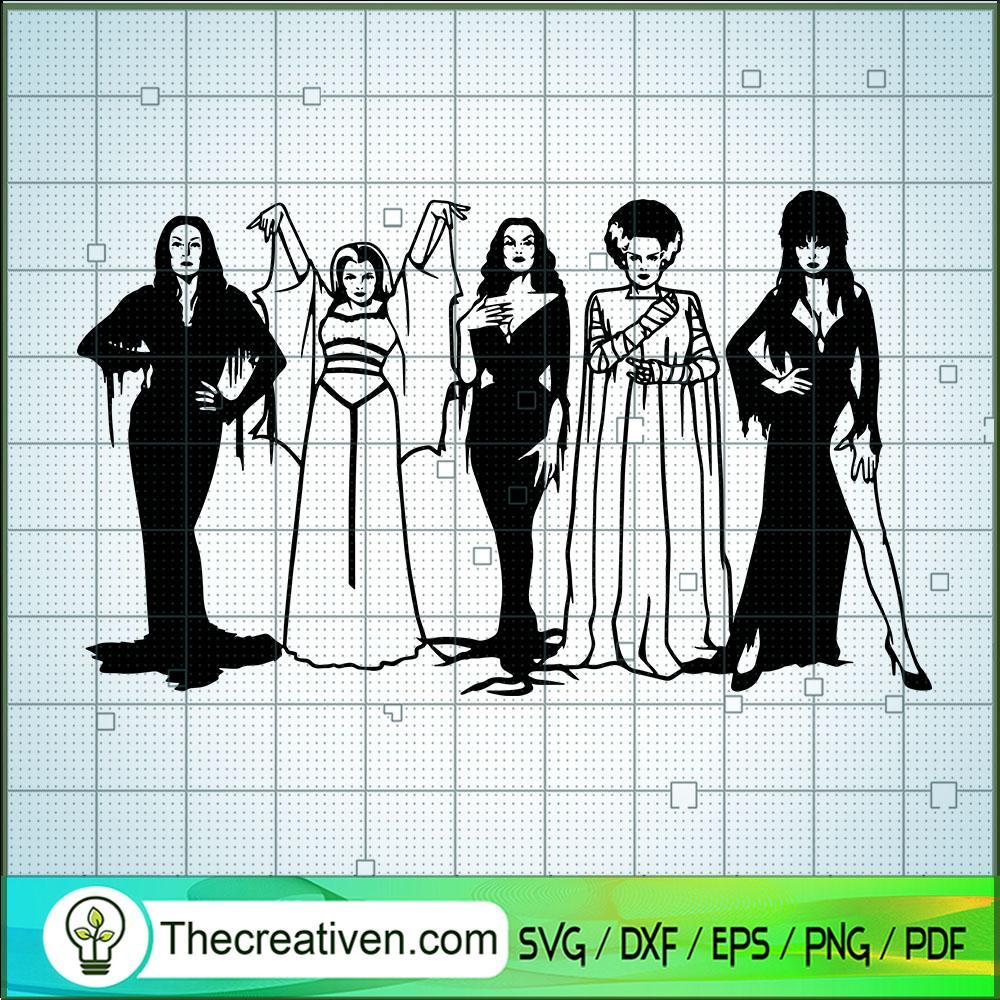 Ghoul Gang Halloween SVG, Horror SVG, Halloween SVG 1 Ghoul Gang Halloween SVG, Horror SVG, Halloween SVG
