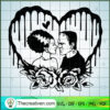 Bride of Frankenstein SVG, Couple Halloween SVG, Horror SVG