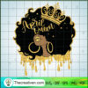 April Queen SVG, Black Queen SVG, Afro Women SVG 2 174 copy