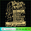 Pisces Queen SVG Cut File for Cricut & Silhouette Design 50389