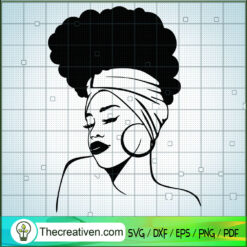 Lovely Black Girls SVG, Black Women SVG, Africa America Women SVG
