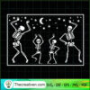 Skeleton Dancing At Night SVG, Skeleton SVG, Funny Halloween SVG 3 Dancing Skeleton svg copy