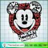 Mickey Mouse SVG, Funny Mickey Face SVG, Walt Disney SVG