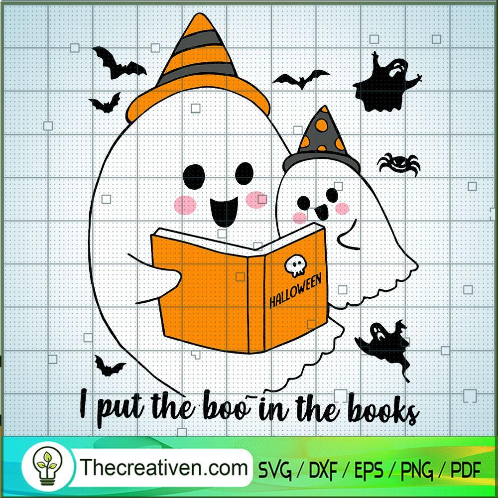 I Put The Boo In The Books SVG, Boo Boo Halloween SVG, Halloween SVG 1 I Put The Boo In The Books SVG, Boo Boo Halloween SVG, Halloween SVG