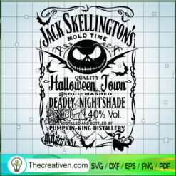 Jack Skellington Mold Time SVG Cut File for Cricut & Silhouette
