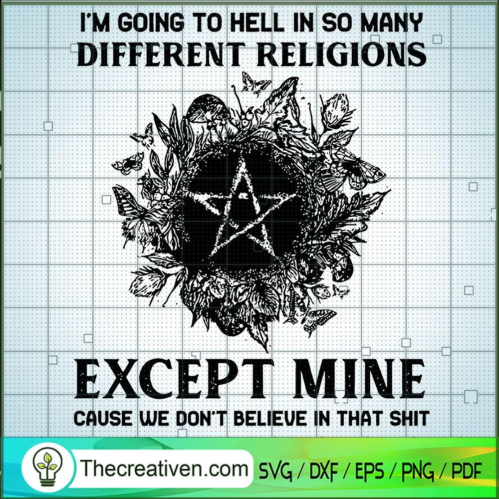 I'm Going To Hell In So Many SVG Cut File for Cricut 1 I'm Going To Hell In So Many SVG Cut File for Cricut