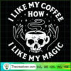 I Like My Coffee How I Like  SVG Cut File for Cricut Design 49755