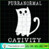 Purranormal Cativity SVG, Black Cat SVG, Scary Cat SVG