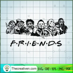 Horror Characters Halloween SVG, Horror Movie SVG, Halloween SVG