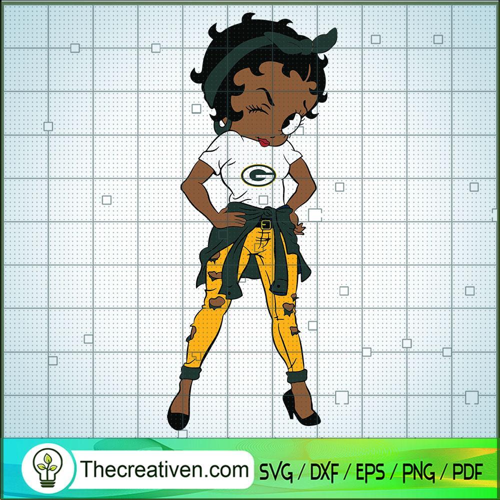 Black Girls Green Bay Packers SVG Cut File for Cricut & Silhouette 1 Black Girls Green Bay Packers SVG Cut File for Cricut & Silhouette