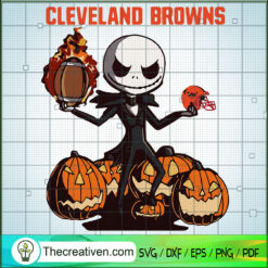 Cleveland Browns Jack SVG Cut File for Cricut & Silhouette