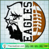 Eagles Team SVG, Eagles Sport SVG, Rugby Team SVG