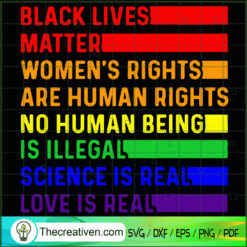 Black Lives Matter SVG Cut File for Cricut & Silhouette